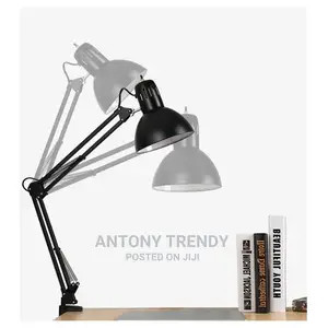 Swing Arm Desk Lamp With 1 LED Cold Light
