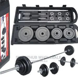 *50kg Barbell and Dumbbell Set*