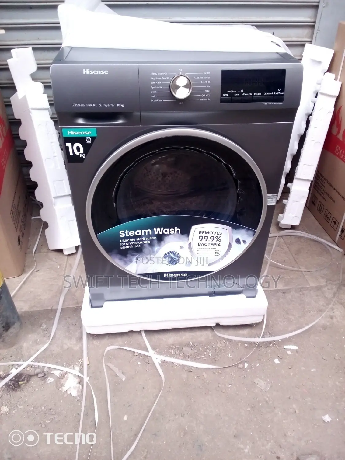 Washing Machine Front Load Hisense, Hisense 10kg