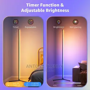 Color Changing Floor Lamp With Music Sync