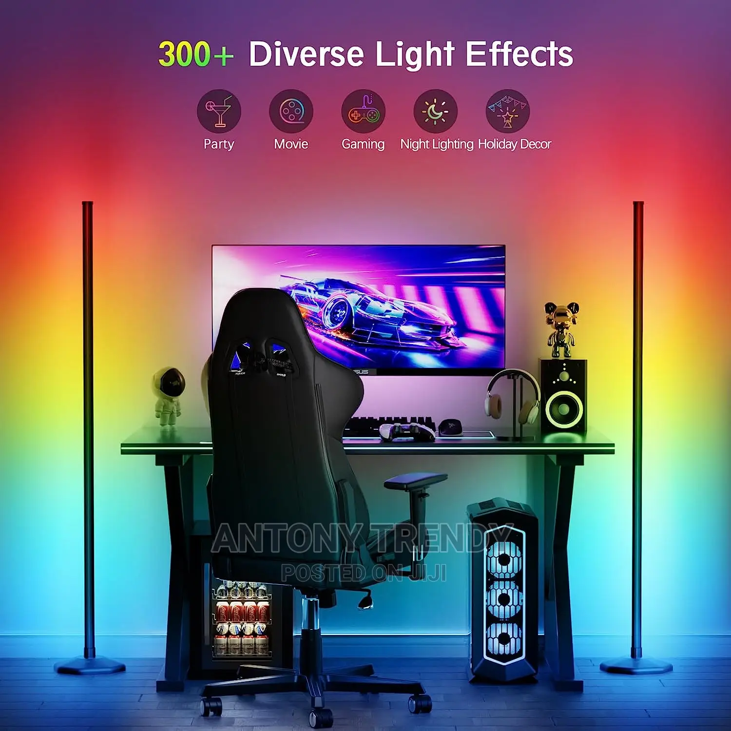 Modern Standing Mood Light With Remote App Control