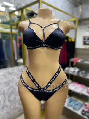 2pcs Sexy Goddess Bra Panty Lingerie Set