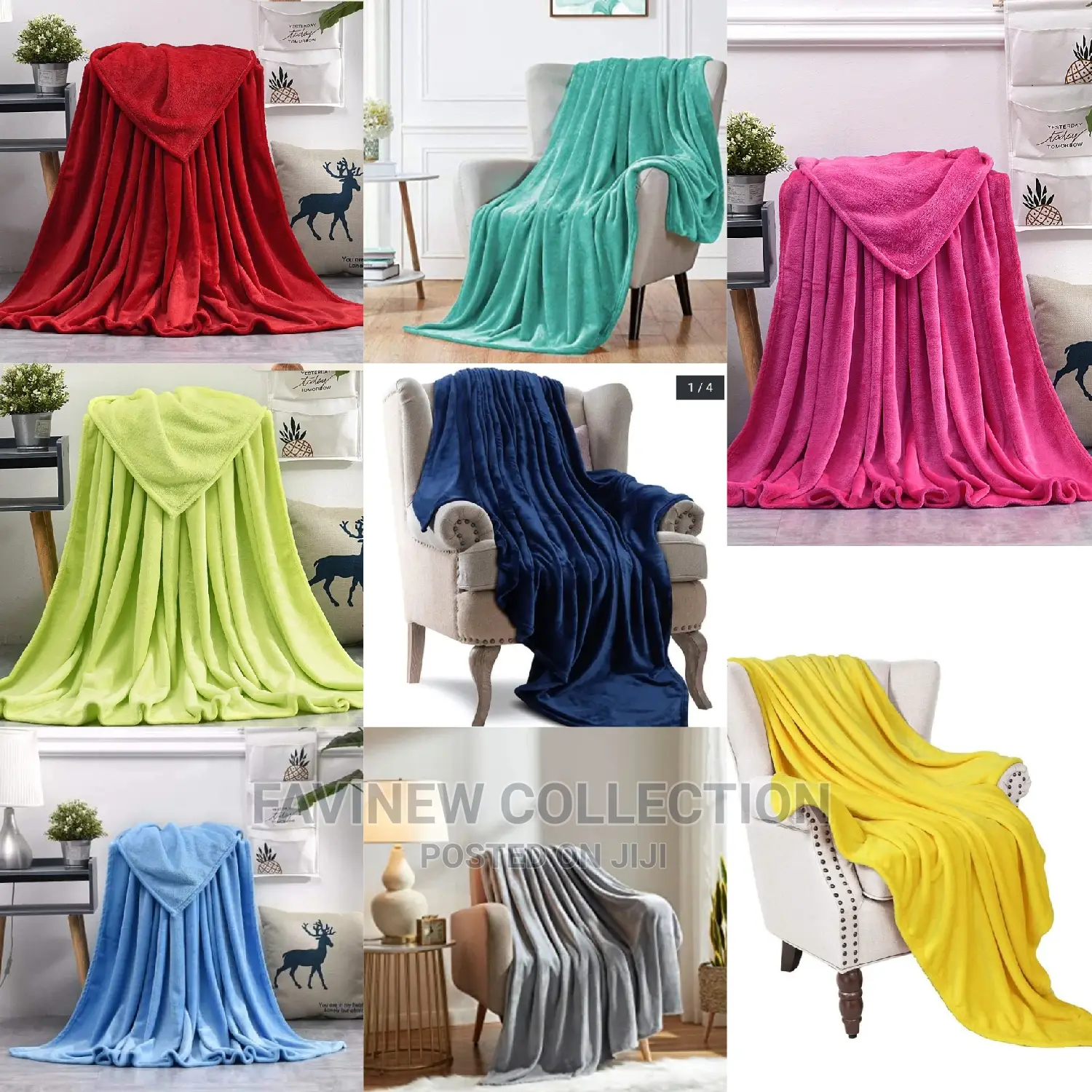 Throw Fleece Blankets