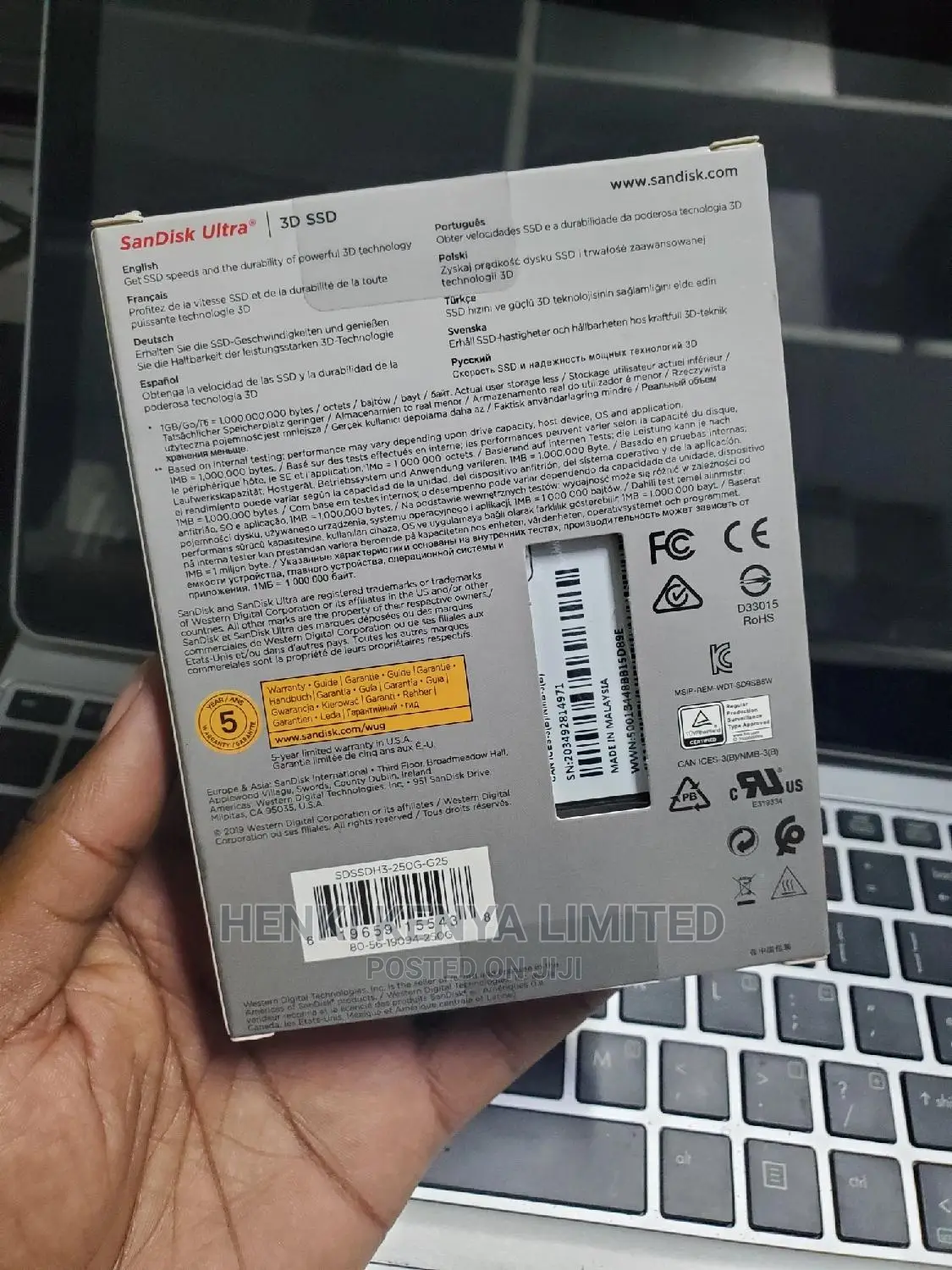 256gb 2.5 SSD for Laptop and Desktop