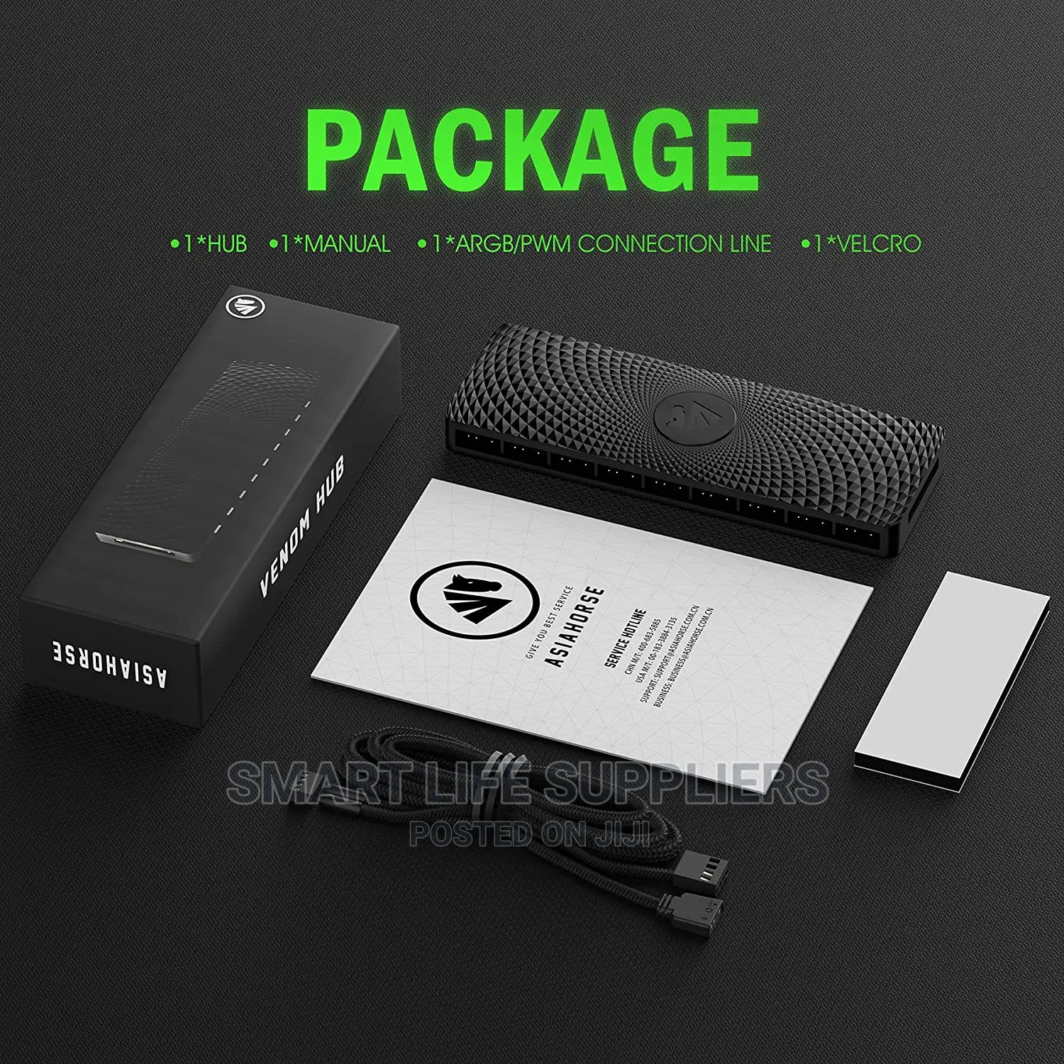 Ve-hub 2in1 Argb/PWM Fan Controller