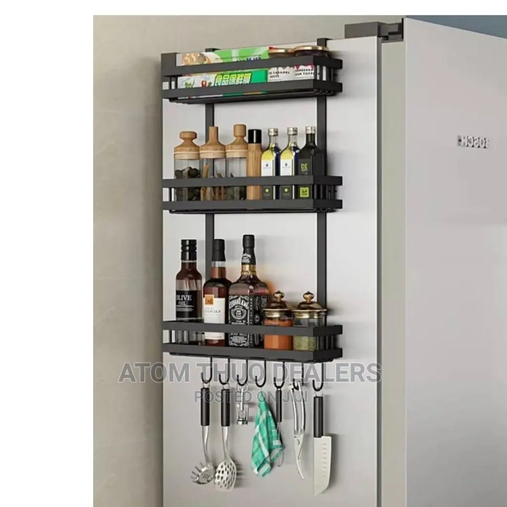 Over the Fridge Rack Organizer Available