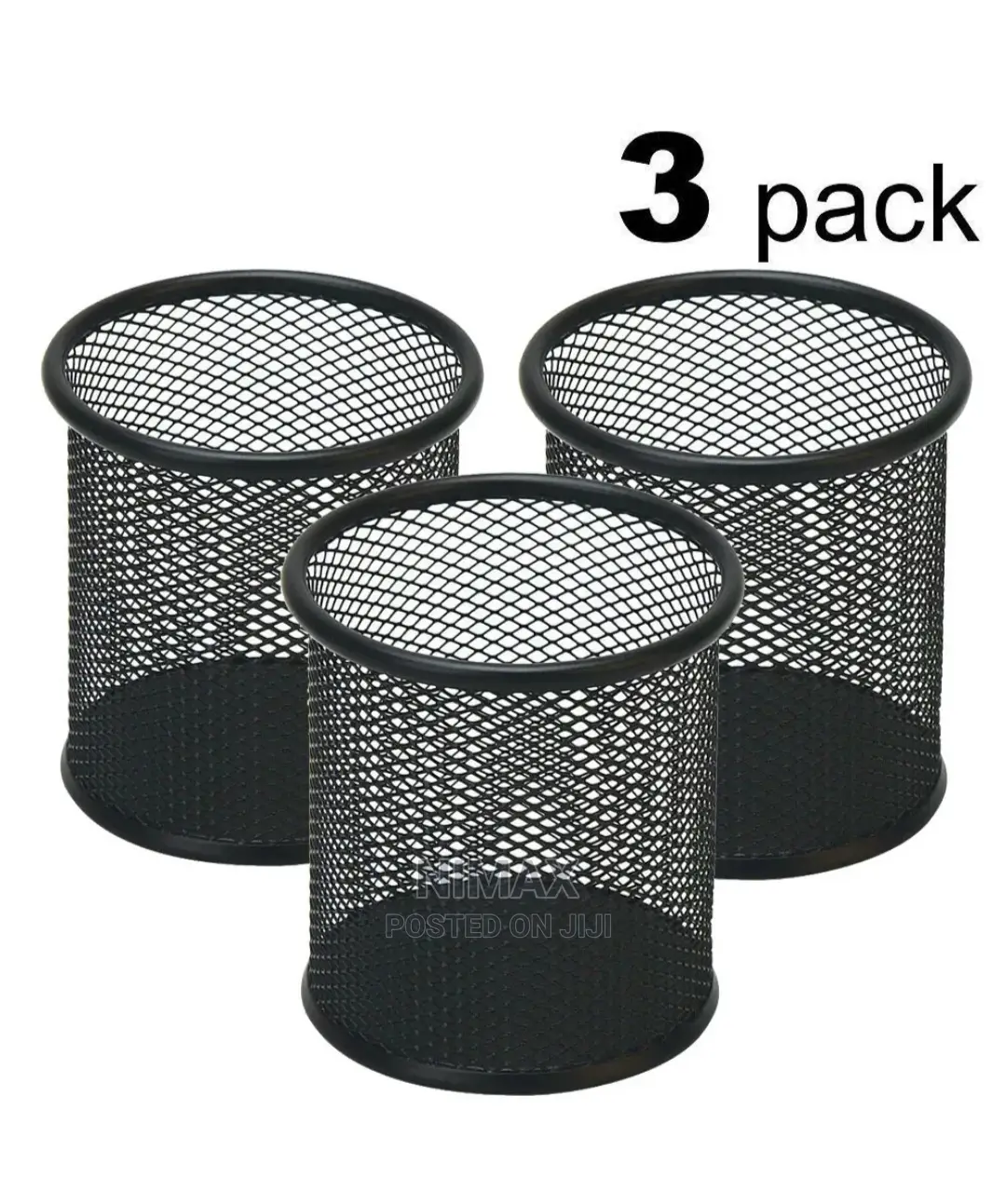 Pen Holder Black Mesh