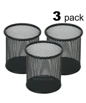 Pen Holder Black Mesh