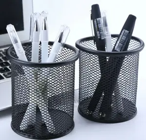 Pen Holder Black Mesh