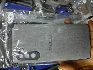Samsung Galaxy Note10 Fabric Canvas Back Case