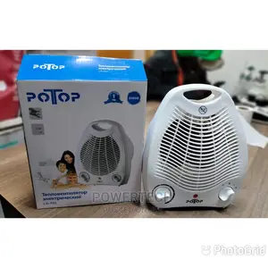 Portable Room Fan Heater With Two Heat Settings -2000w