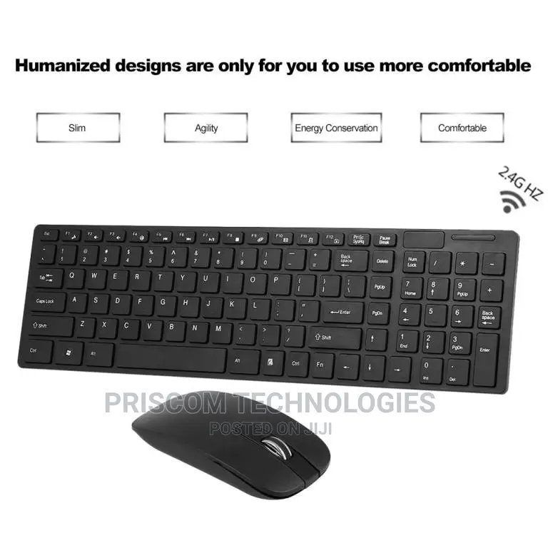 Wireless Keyboard Plus Mouse