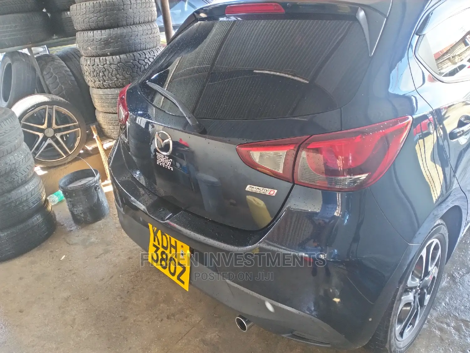 Mazda Demio 2014 Blue