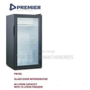 Premier Glass Door Refrigerator With 10L Freezer {130L}