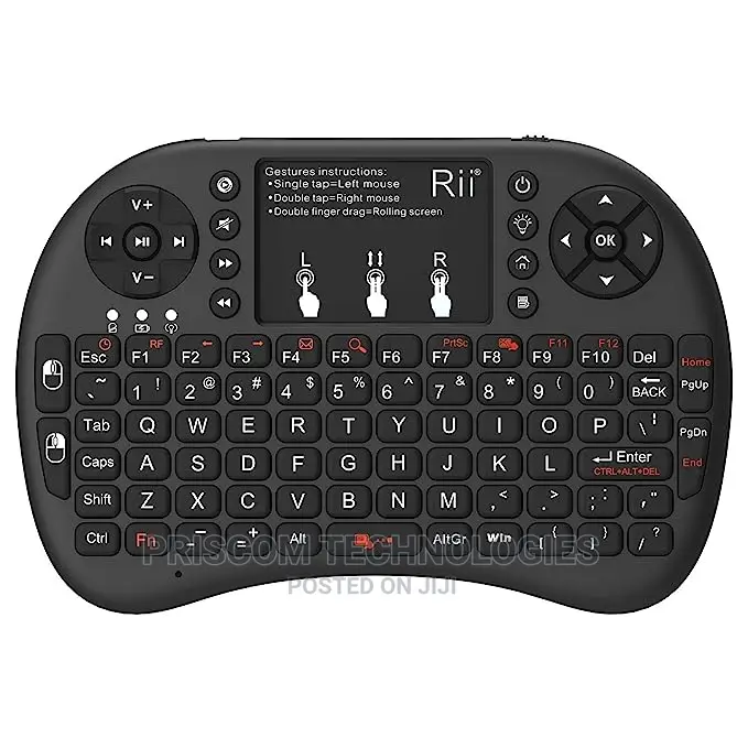 2.4ghz Wireless Backlit Mini Keyboard With Touchpad Mouse