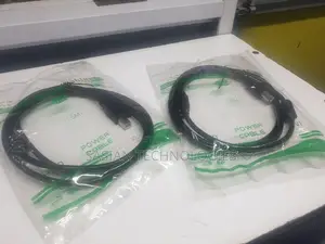 Black USB Printer Cable