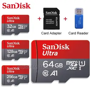 Sandisk Memory Card Ultra 4gb, 8gb, 16gb, 32gb, 64gb, 128gb