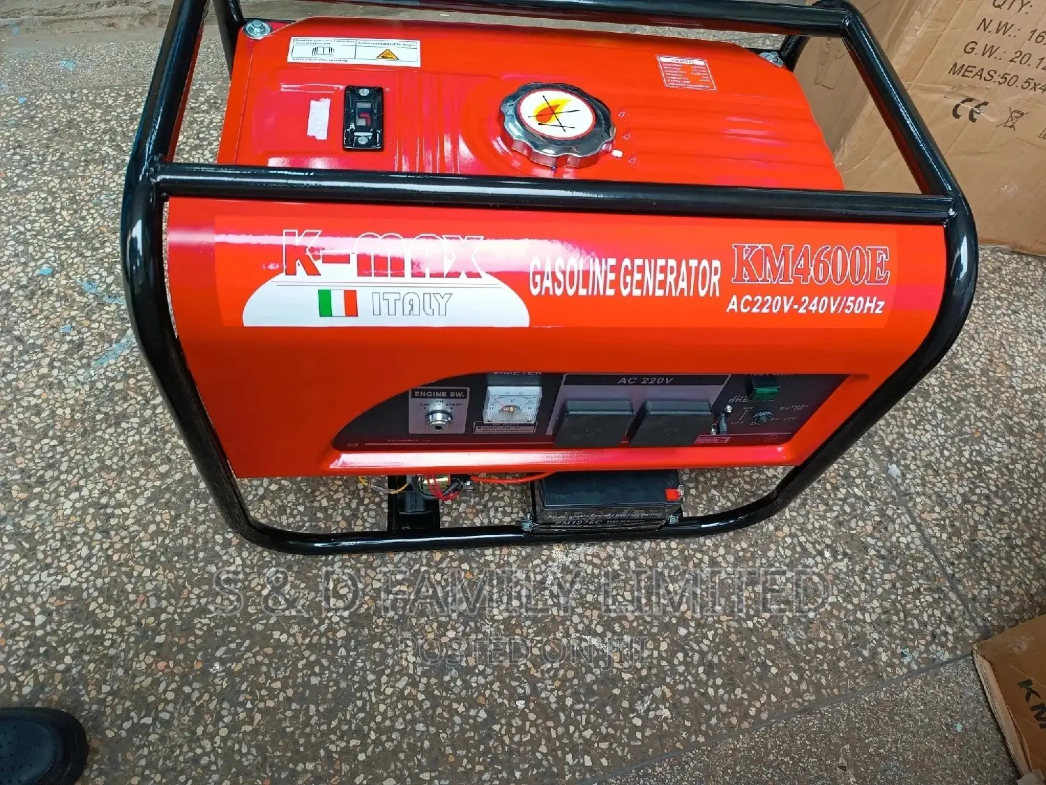 K Max Generator 2.5KVA
