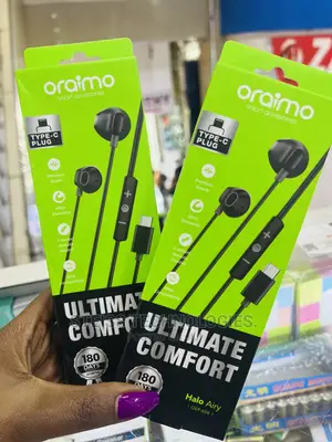 Oraimo Wired Type C Earphones.