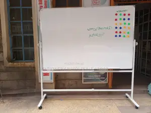 Whiteboard 6ftx4ft White Board With Portable Wheeled Stand