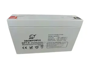 Drom 6v 7ah Battery