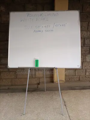 White Board 5ftx4ft With Tripod Whiteboard Stand