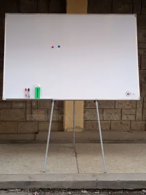 White Board 6ftx4ft With Tripod Whiteboard Stand