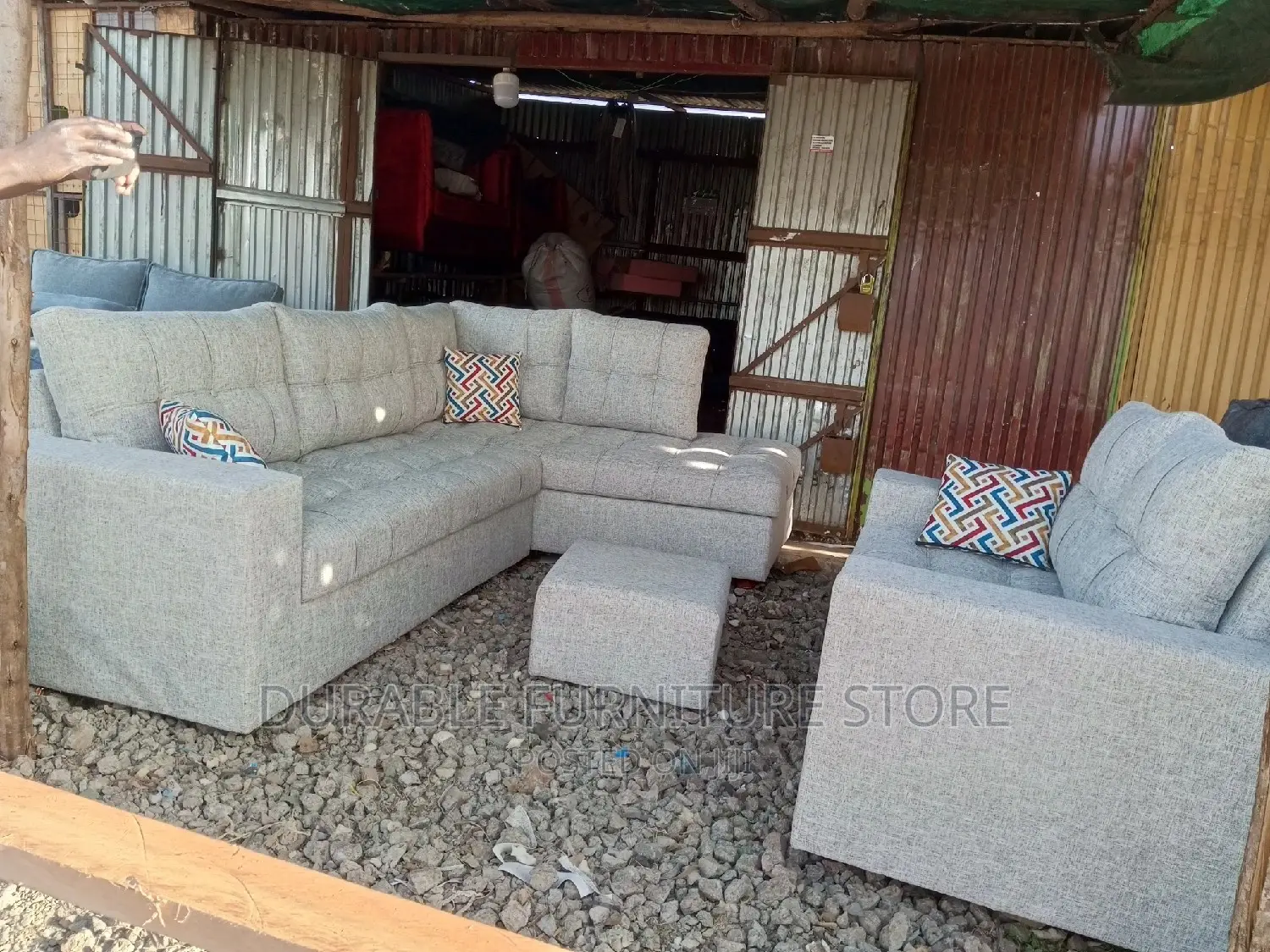 7 Seater L Shaped Sofa