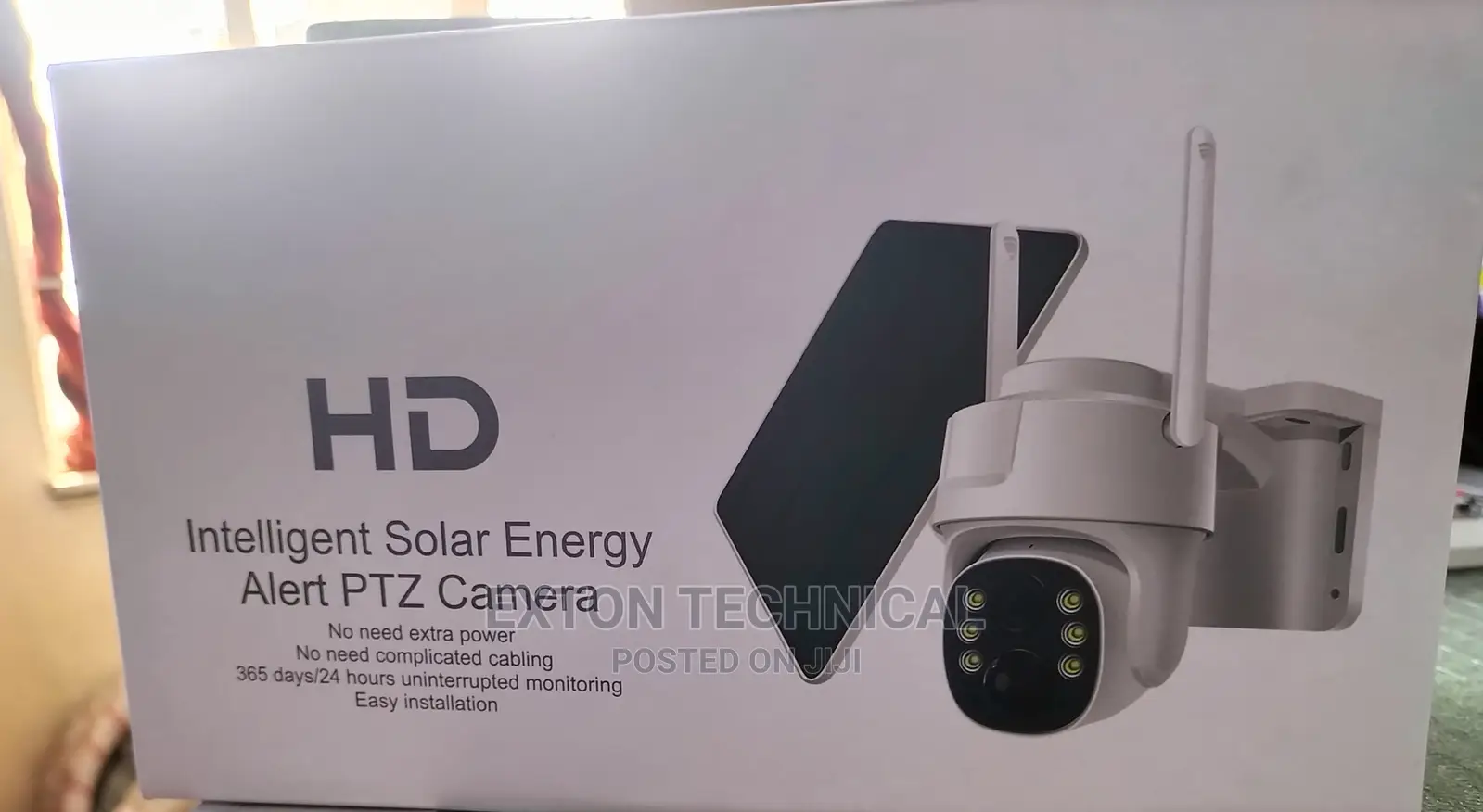 Wireless Solar Camera With 4G Simcard Slot