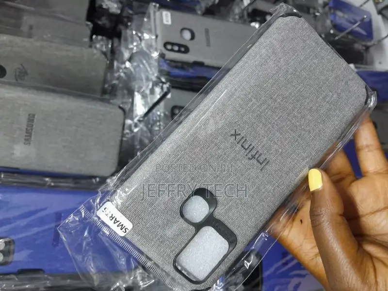 Infinix Smart 5 Soft Canvas Shockproof Back Cover Case