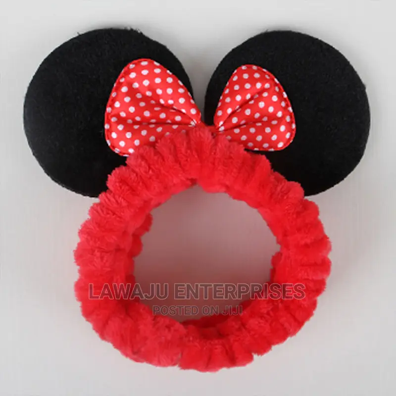 Mickey Mouse Headbands Red, White Black