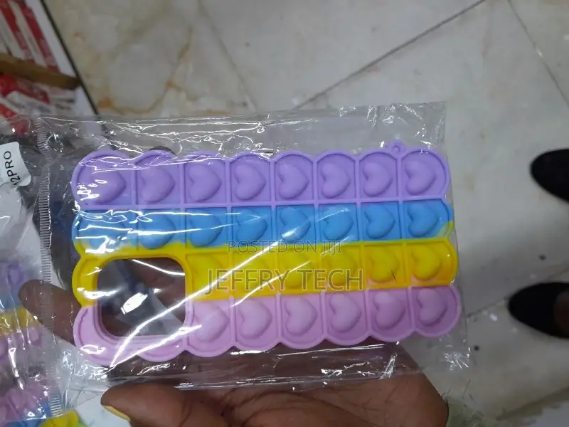 Pop It Bubble Rainbow iPhone 12 Pro Cover
