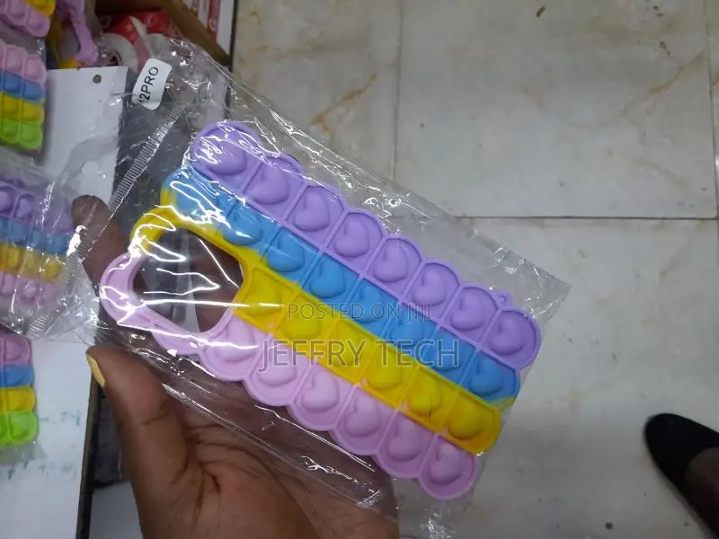 Pop It Bubble Rainbow iPhone 12 Pro Cover