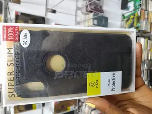 iPhone XS Max Premium Leather Case Black