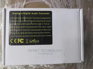 Analog to Digital Audio Converters (RCA, L/R TO OPTICAL)