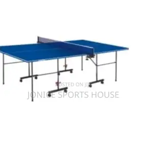 Table Tennis Table With Foldable Wheel