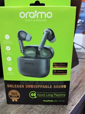 Oraimo Freepods Lite ENC 40-Hour Playtime