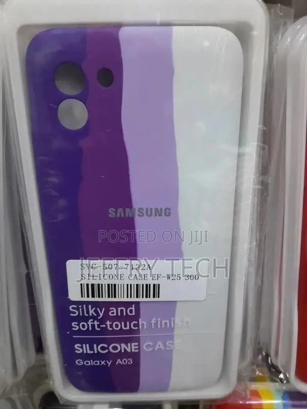 Rainbow Strip Back Cover for Samsung Galaxy A03