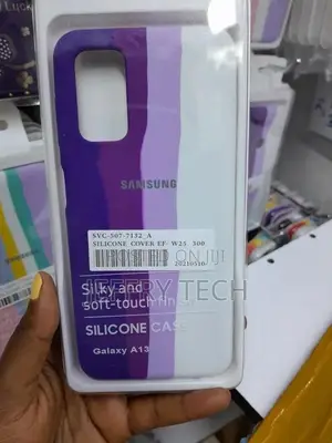 Back Cover for Samsung Galaxy A13 5G Rainbow Art, Purple Whi