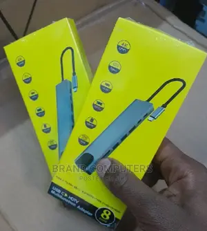 8 in 1 USB C Adapter Type-C to HDMI Mac Book Adapter
