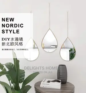 3 in 1 Tear Drop Wall Mirrors