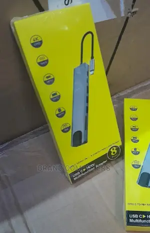 8 in 1 Multiport USB-C Adapter Type-C to HDMI