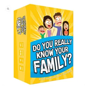 Do You Really Know Your Family? A Fun Family Game