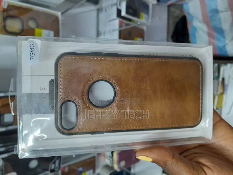 iPhone 7/8 Back Cover | Flexible Pu Leather | Full Camera Pr