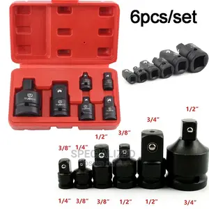 6 Piece Socket Spanner Adapter Set