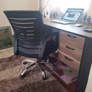 1.2 MTRS Office Desk Plus Secretarial Office Chair