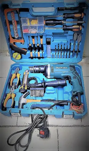 Makita Corded Electric Drill Set