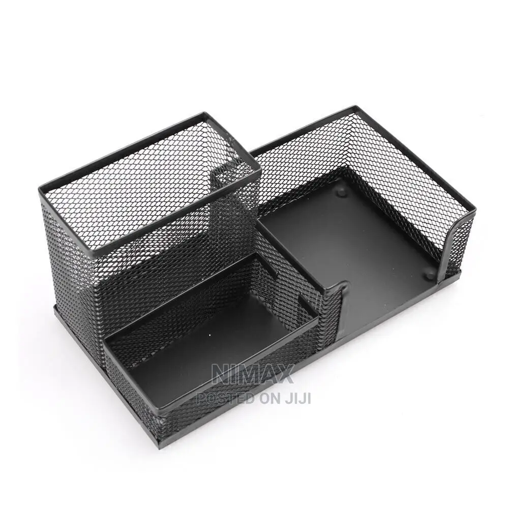 Pen Holder Metal Wire Mesh Pencil Container