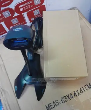 Syble USB Handheld Barcode Scanner With Stand 1D