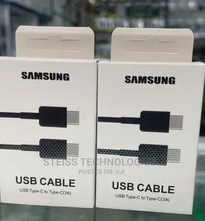 Samsung Type C-to Type C 3A Cable.